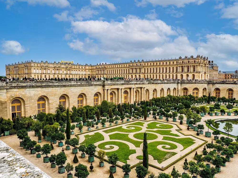 Palacio de Versalles y sus jardines.