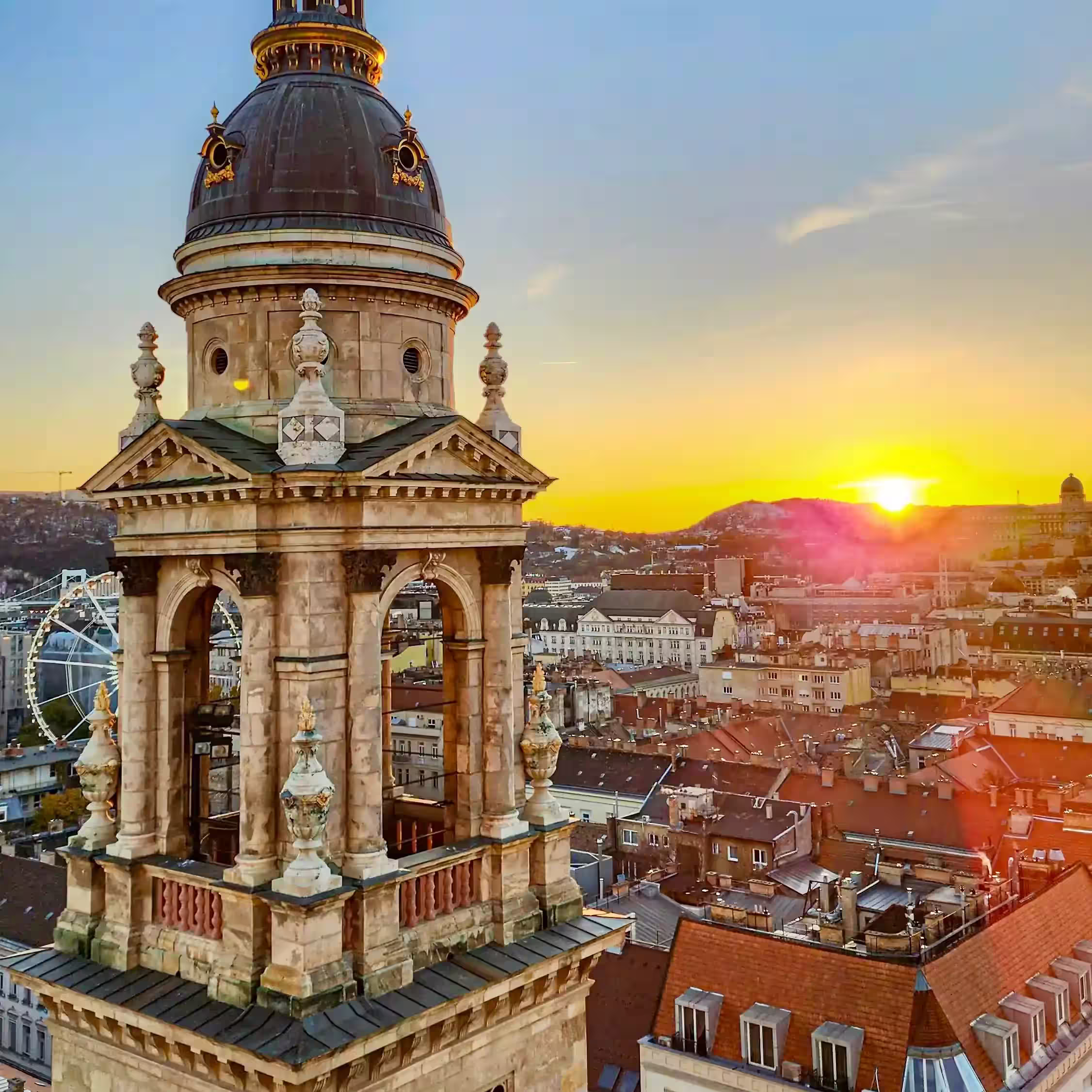 Basílica de San Esteban durante la jornada dedicada a Budapest.