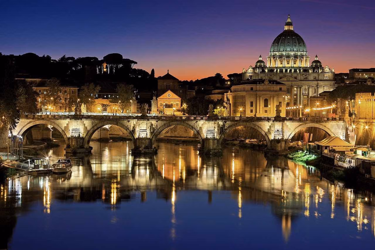 Vista urbana de Roma al cierre del recorrido por Italia.